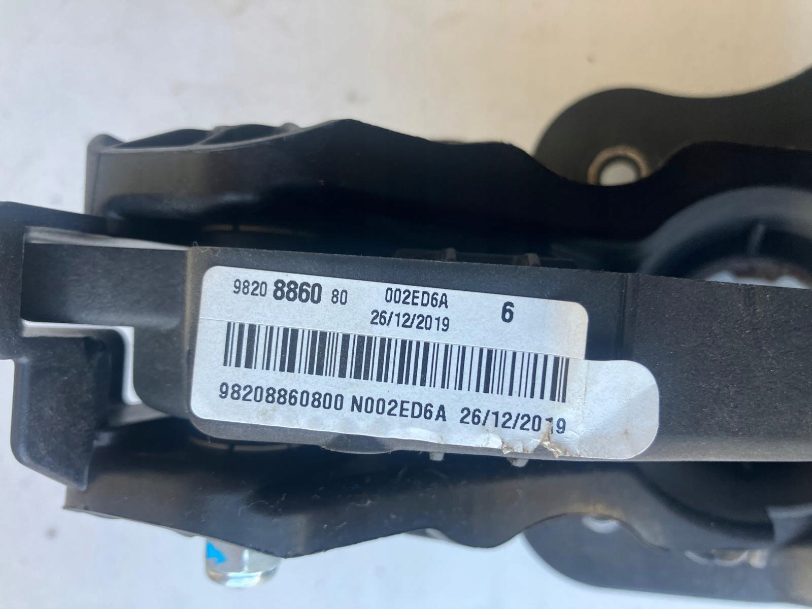 Kupplungspedal CITROEN C4 PICASSO II 9820886080