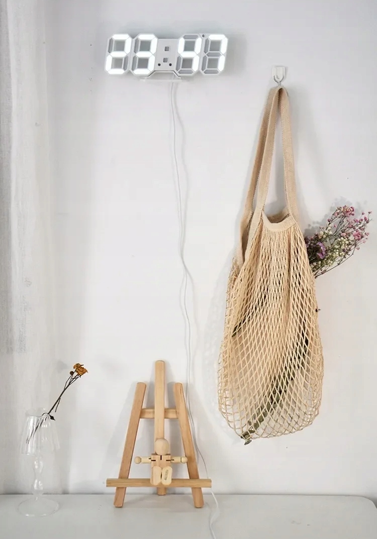 Zegar LED ścienny lub biurko Marka bez marki