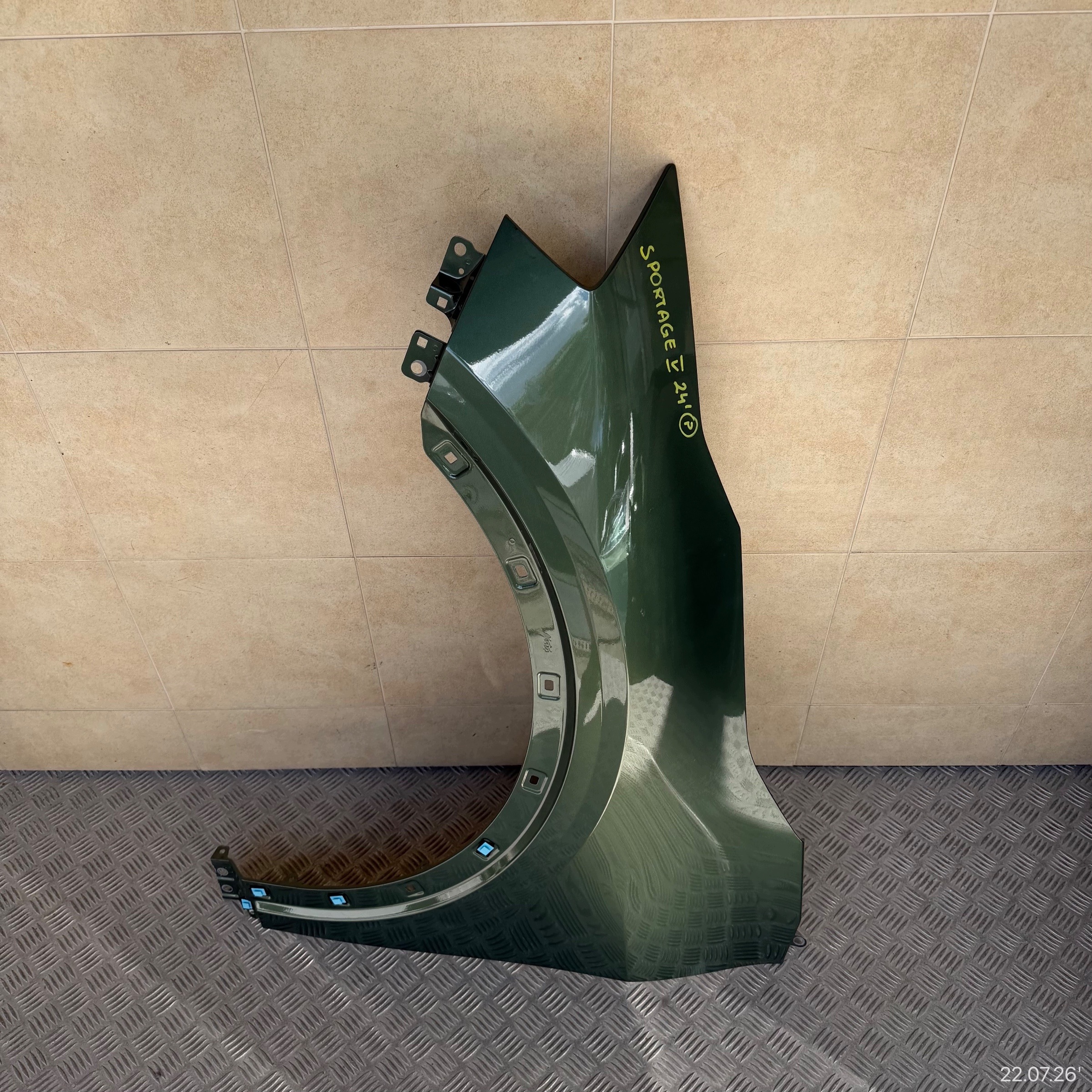 fender front left KIA SPORTAGE V 2024 ROK