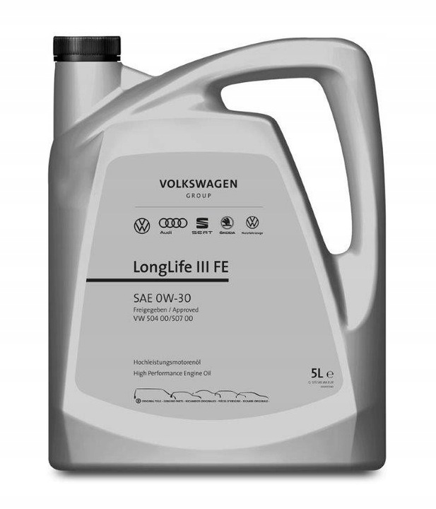 VAG 0W30 LONGLIFE III FE VW 50400 / 50700 5L 4251043321416 VAG 0W30 LONGLIFE III FE VW 50400 / 50700 5L 4251043321416