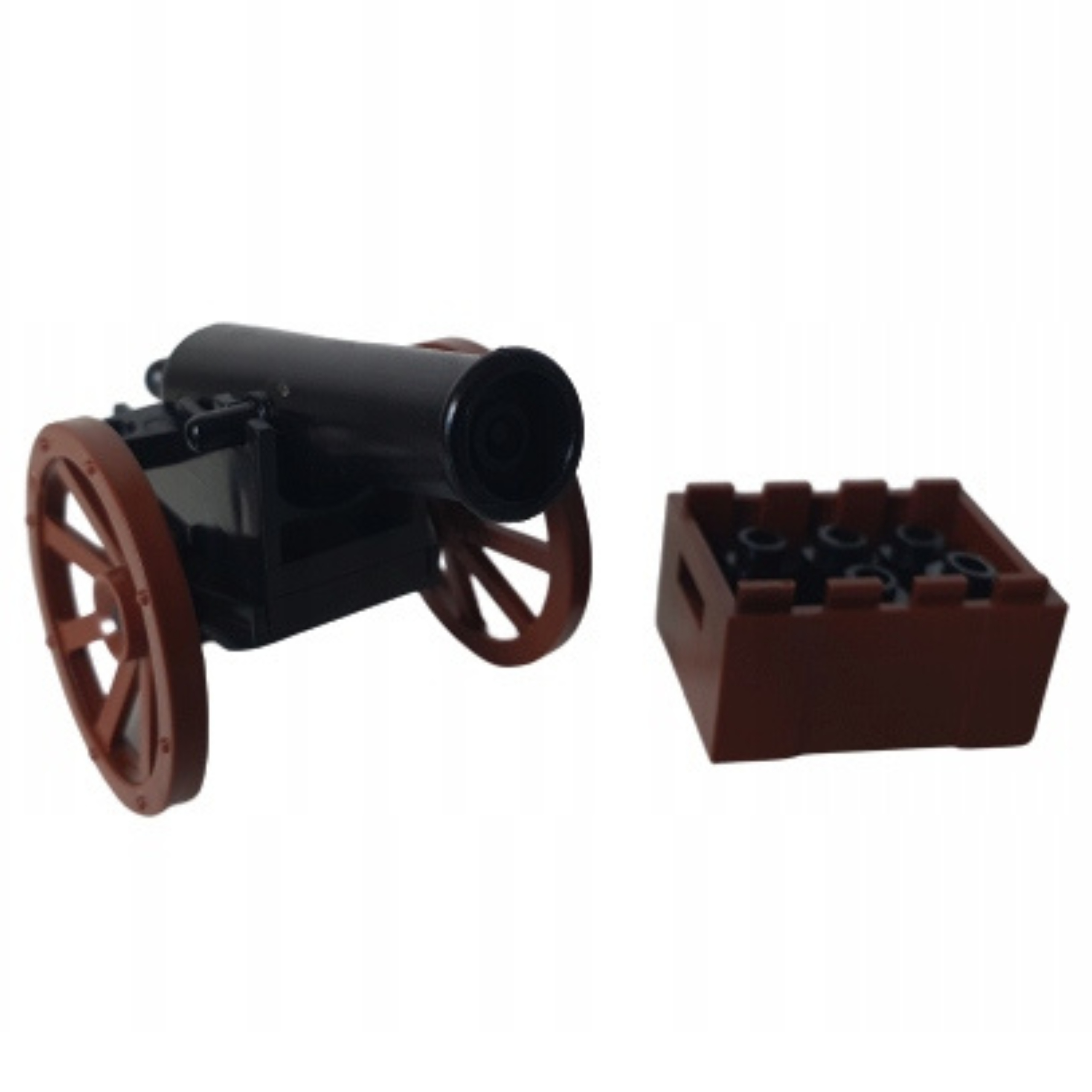 Figurka klocki Armata ze skrzynią wojna