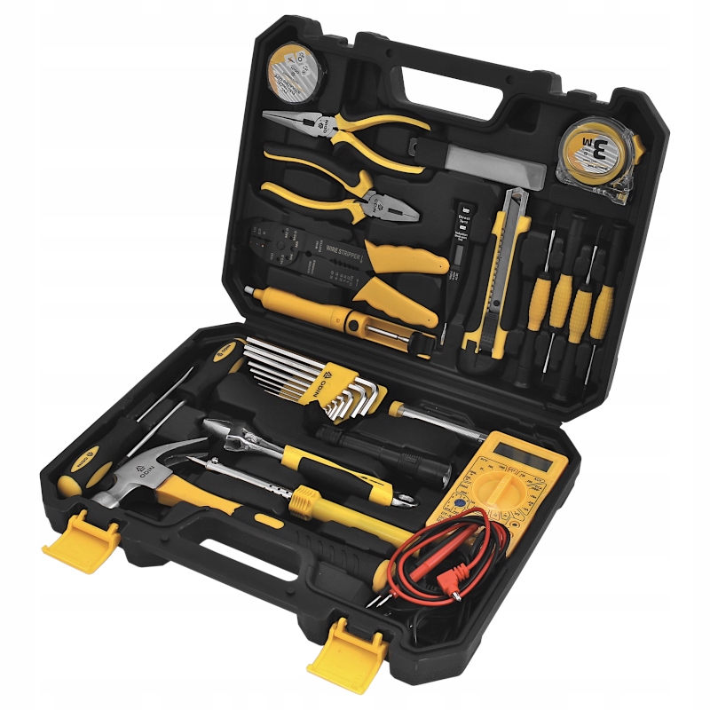Zestaw narzędzi dla elektryka 34 elementy + multimetr