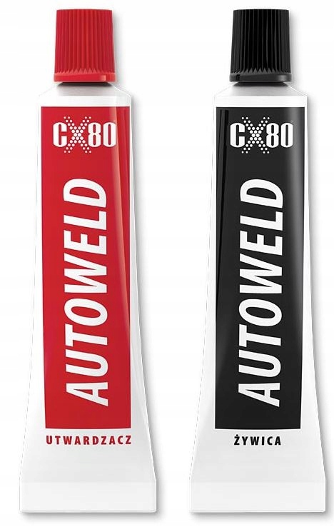 CX80 Autoweld Klej Dwuskładnikowy Żywica Epoksydowa Spawanie Na Zimno 2x27G