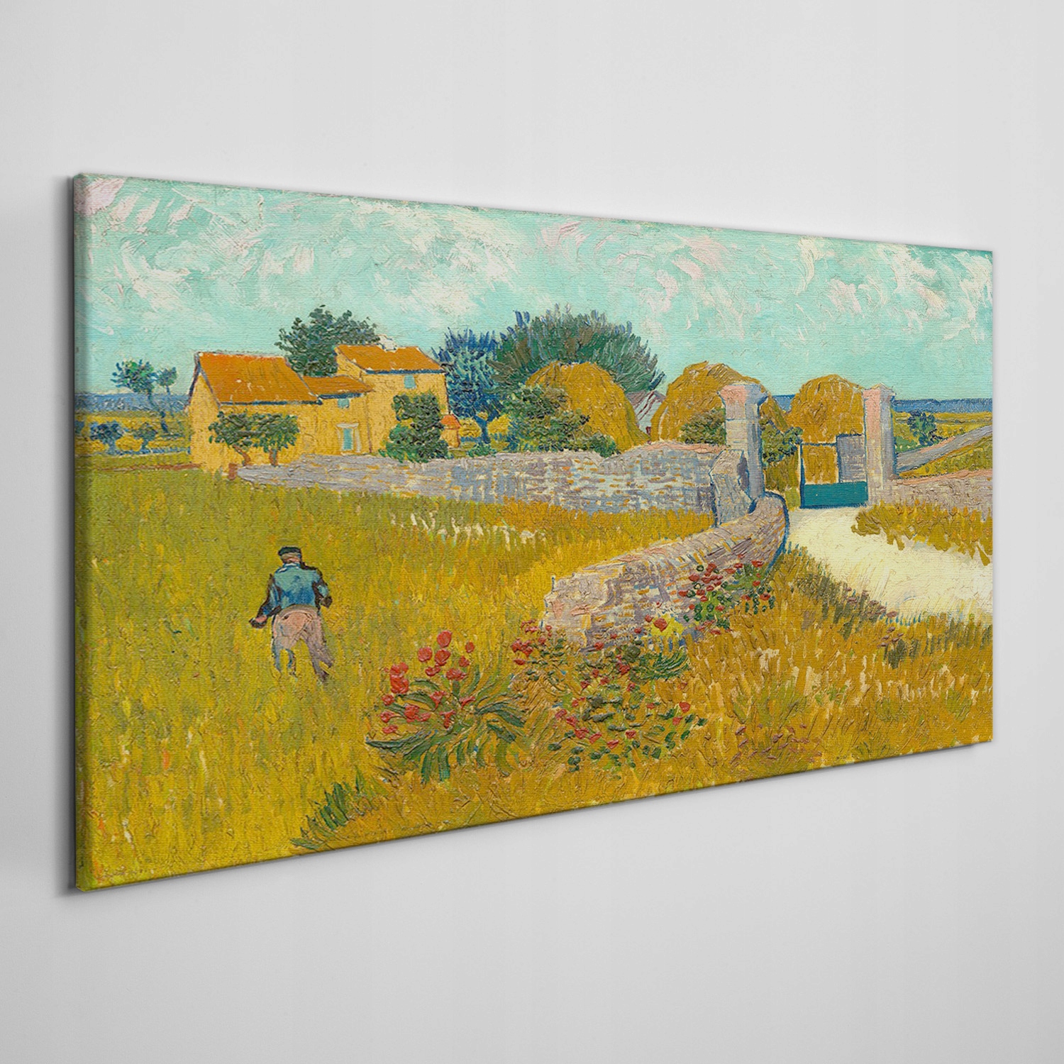 

Obraz na płótnie Dom w Prowansji Van Gogh 140x70