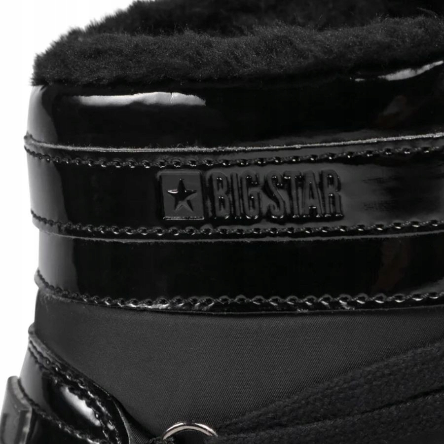 BUTY DAMSKIE BIG STAR ŚNIEGOWCE OCIEPLANE Z FUTERKIEM TRAPERY Model II274311