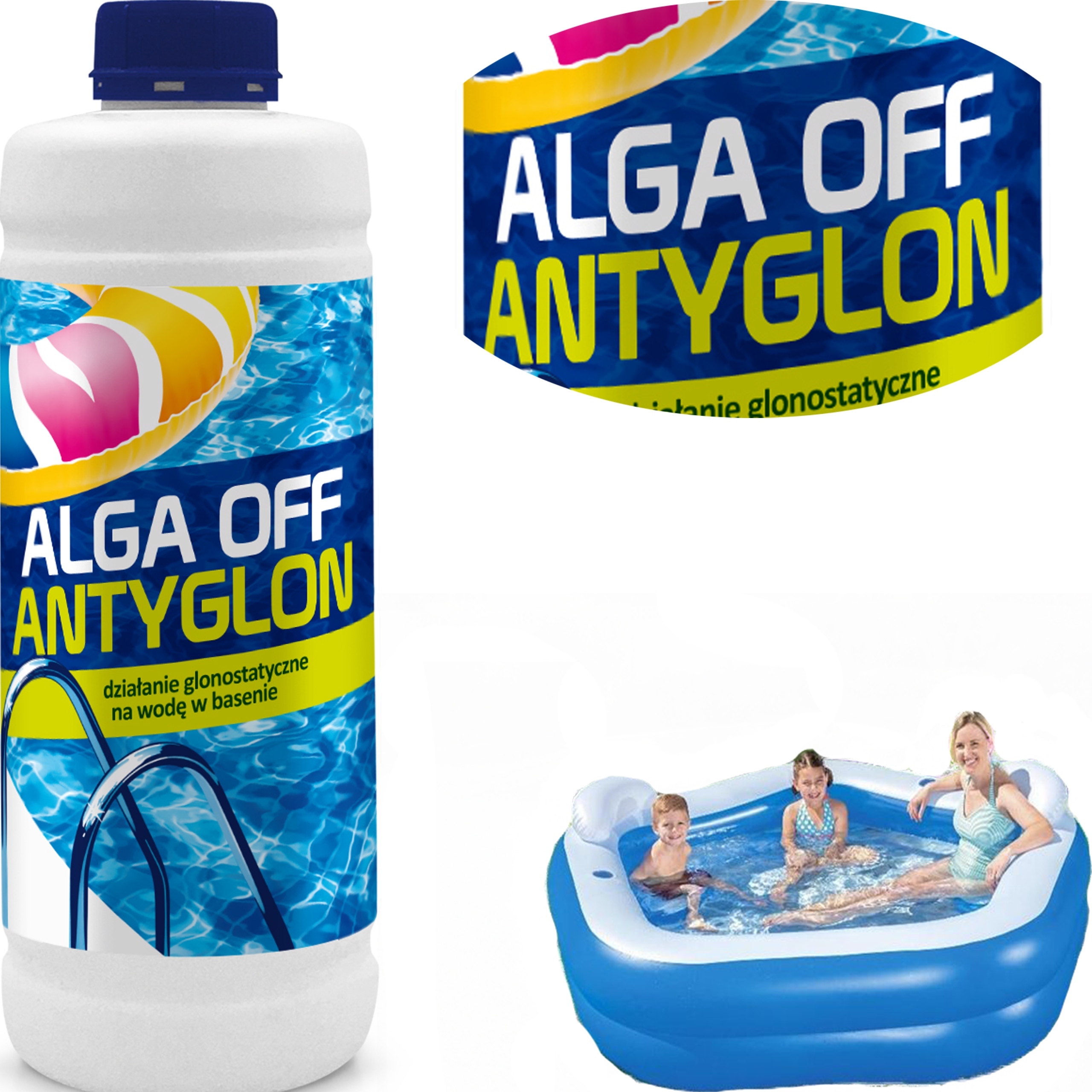 ПРЕПАРАТ АНТИГЛОН ВОДОРОСЛЕЙ OFF ДЛЯ ВОДОРОСЛЕЙ ДЛЯ БАССЕЙНА 1Л