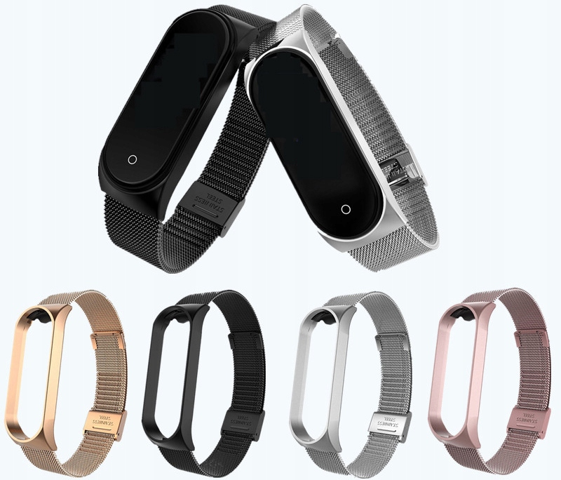 PASEK OPASKA BRANSOLETA STAL NIERDZEWNA YIVO DO XIAOMI MI SMART BAND 3 4 Producent YIVO