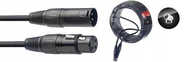 Stagg kabel DMX 0,5m Xlr