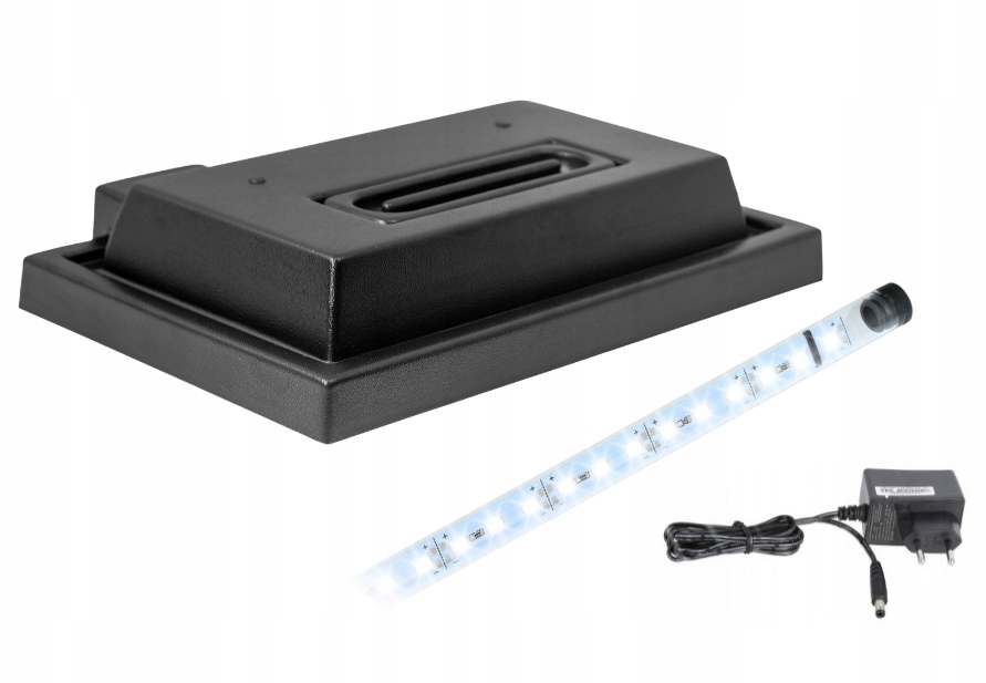 Kryt do akvária 60x30 černý Led osvětlení Bílé 5630
