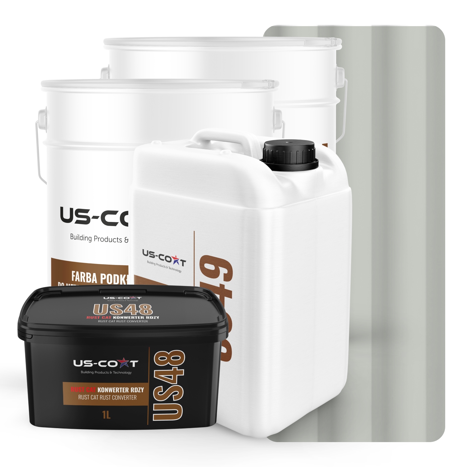 Farba Na Strechu Z Kovového Plechu Set Biela Papirus Ral 9018 74 m2 Lesk