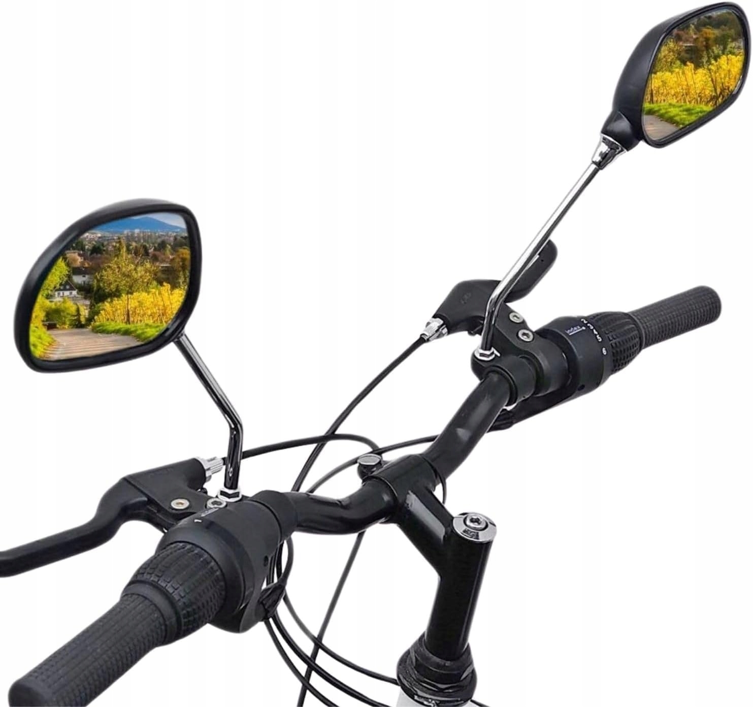 Lusterka Rowerowe 2 Szt. Wsteczne Na Kierownicę