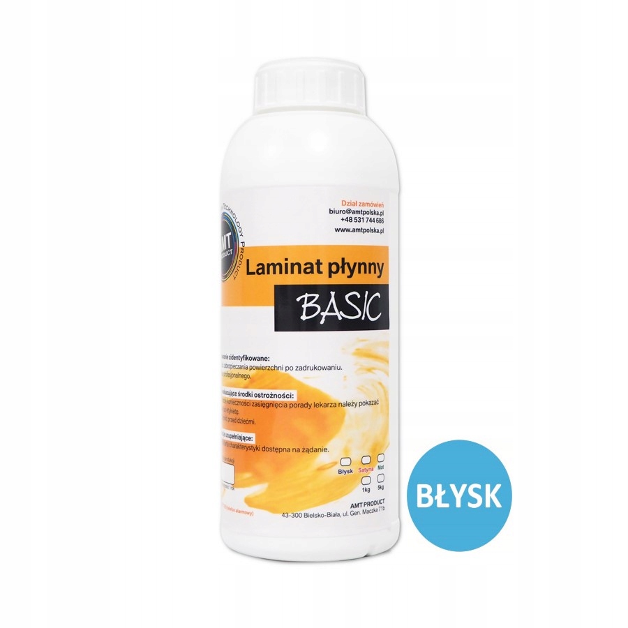 Laminat do zabezpieczania wydruków BASIC 1L BŁYSK