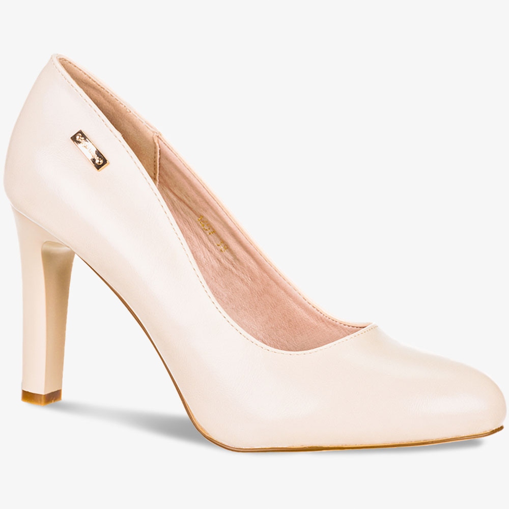 CZÓŁENKA NA OBCASIE SŁUPKU ZE SKÓRZANĄ WKŁADKĄ 40 Marka Sergio Leone