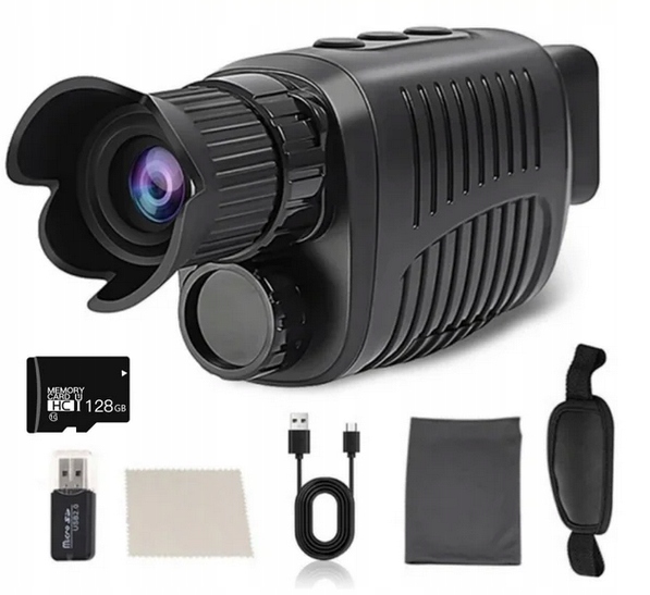 Infračervená kamera s nočním viděním a termovizním senzorem pohybu