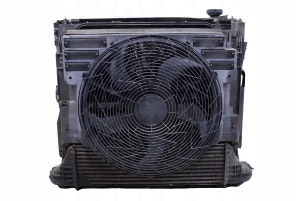 CHŁODNICE KPL. WENTYLATOR BMW X5 E53 3.0D