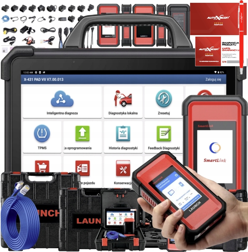 Launch x431PAD VII DOiP Programovanie Flash