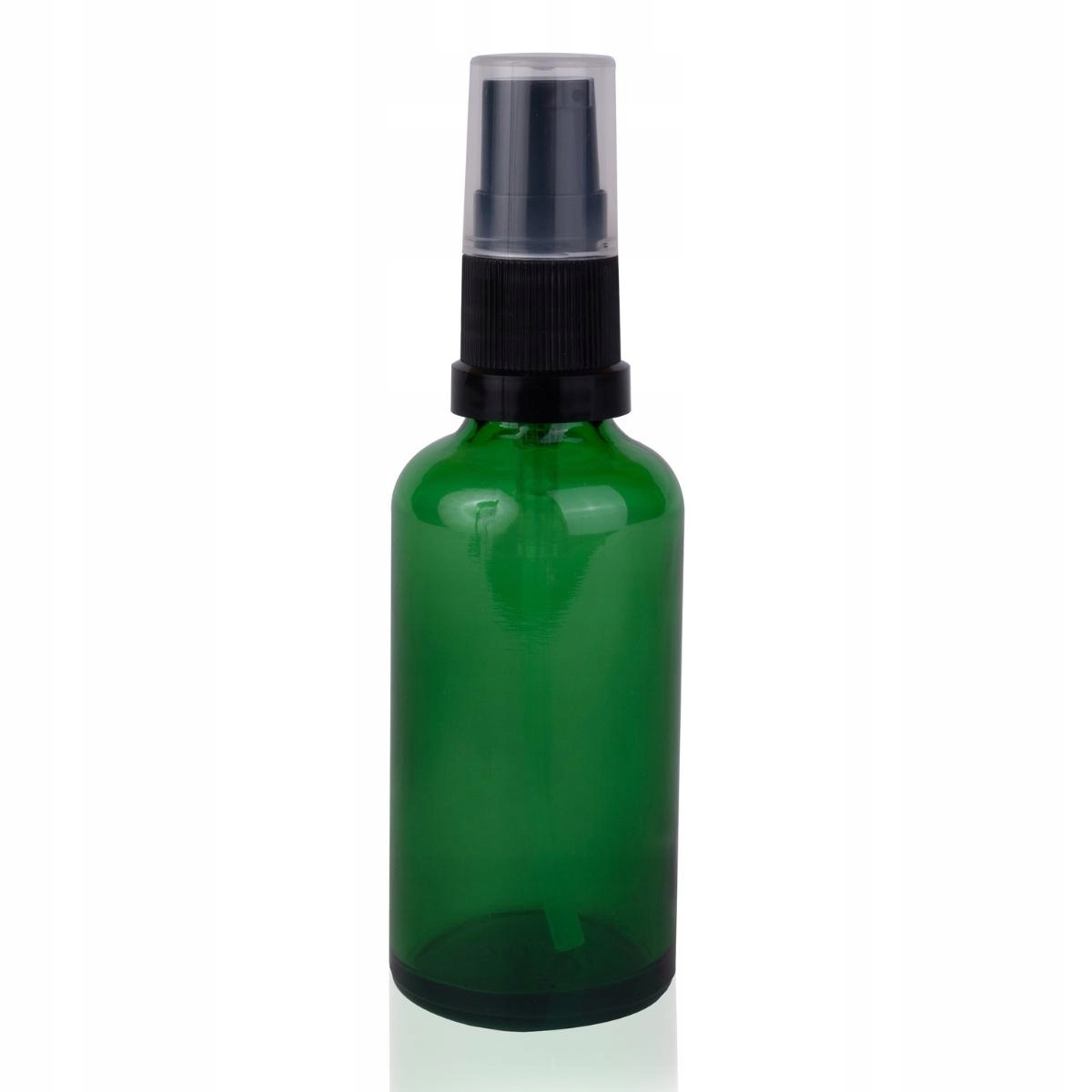 

Butelka szklana zielona 50ml z pompką czarną x5