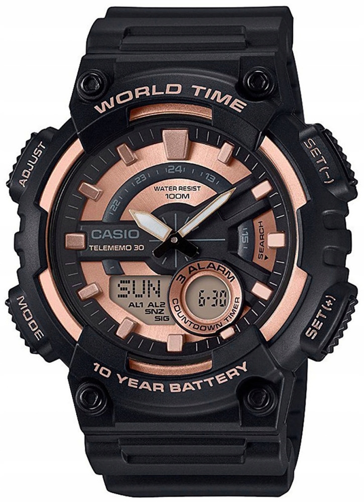 Zegarek męski Casio Collection Men Casio-AEQ-110W-1A3VEF