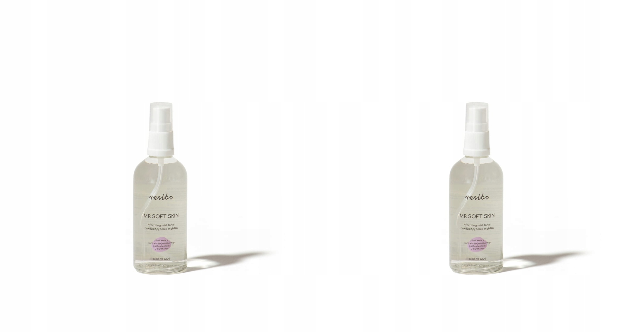 2x Resibo Mr Soft Skin hydratační tonikum-mlha 100 ml