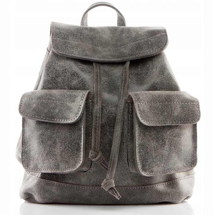 

Plecak Vintage ze Skóry z Kieszeniami Belveder