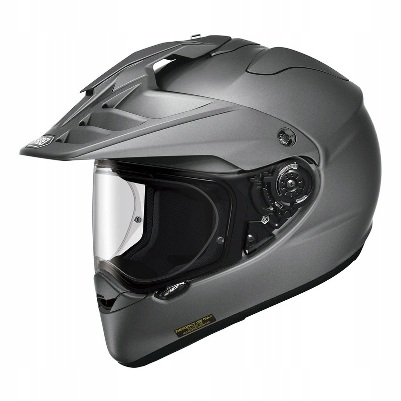 Motocyklová prilba Shoei HORNET-ADV06 Matt Deep Grey šedá Darčeky