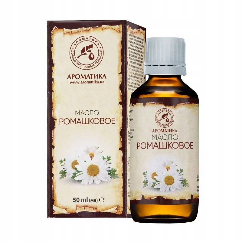 Naturalny olejek rumiankowy 50m AROMATIKA do SKÓRY