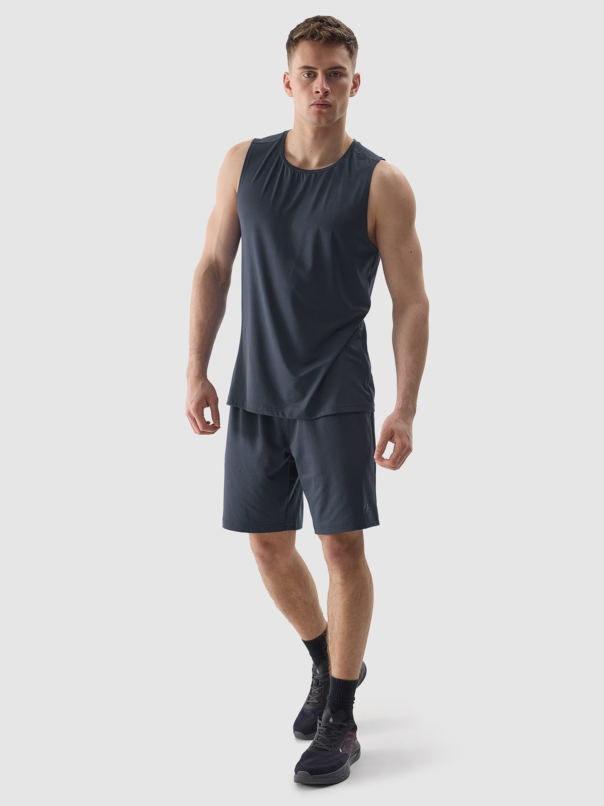 SPODENKI treningowe 4F 4FWSS24TFSHM383-32S-XXL