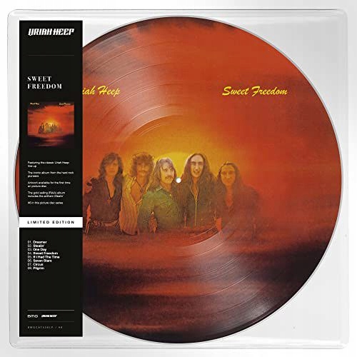 Uriah Heep Sweet Freedom Lp Winyl (picture Disc)