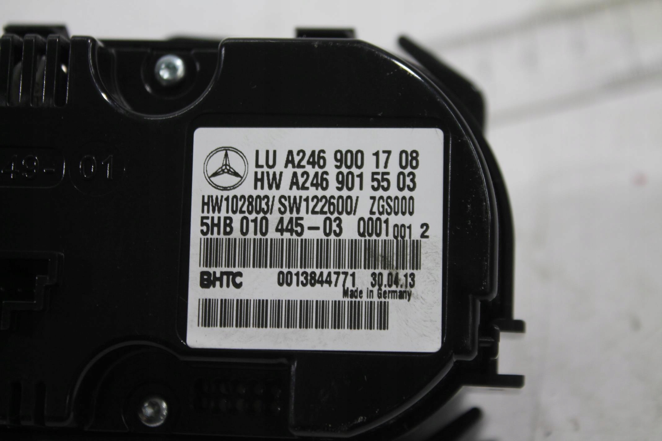 Unite commande clima A2469001708 MERCEDES W176 12