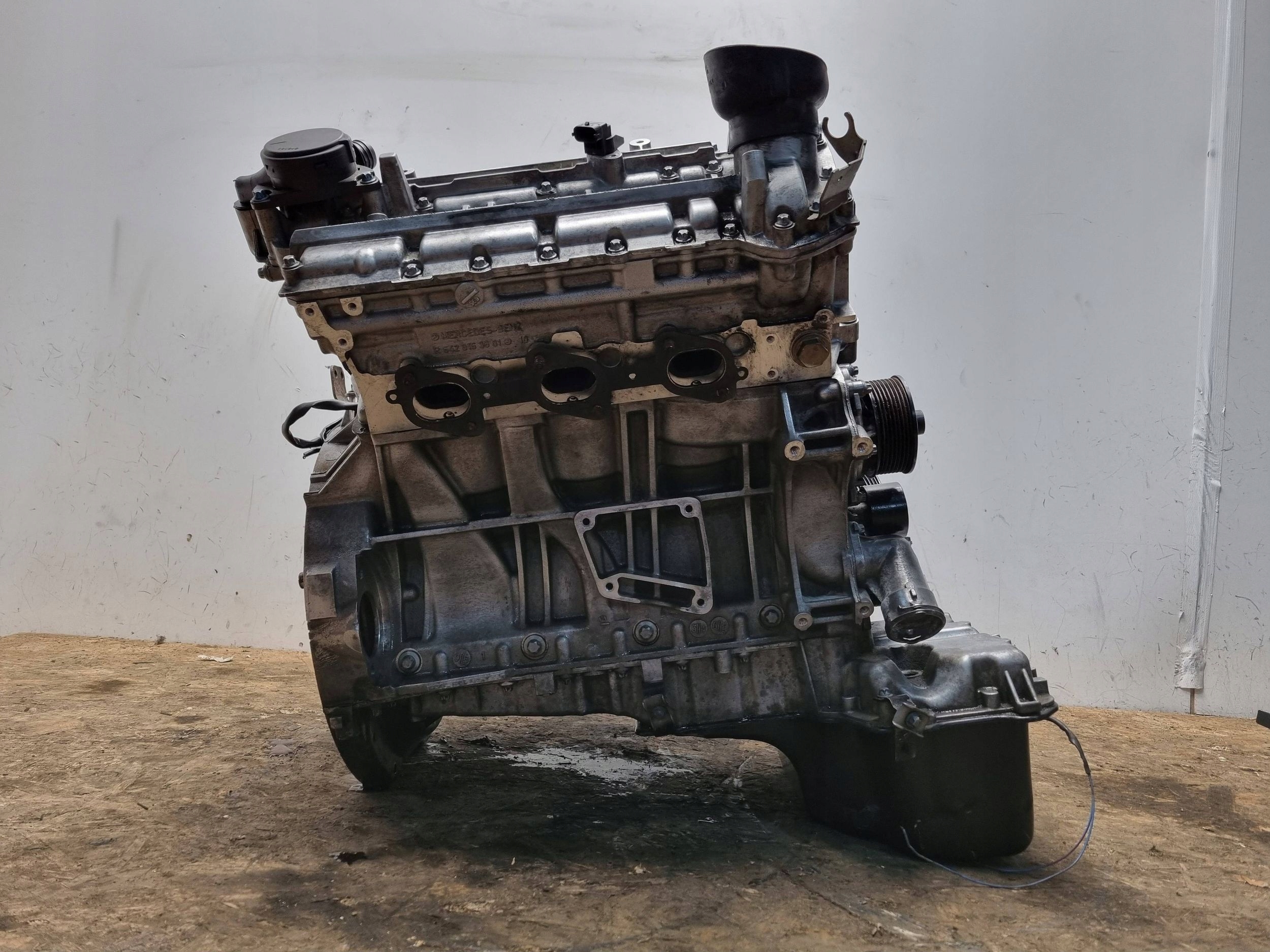 engine 642940 MERCEDES ML 320 W164 GL 350 X164 3.0 CDI 224KM unprotected pillar