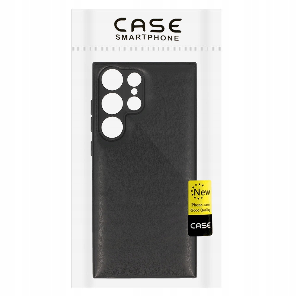 Leather 3D Case do Samsung Galaxy S23 Ultra wzór 1 czarny