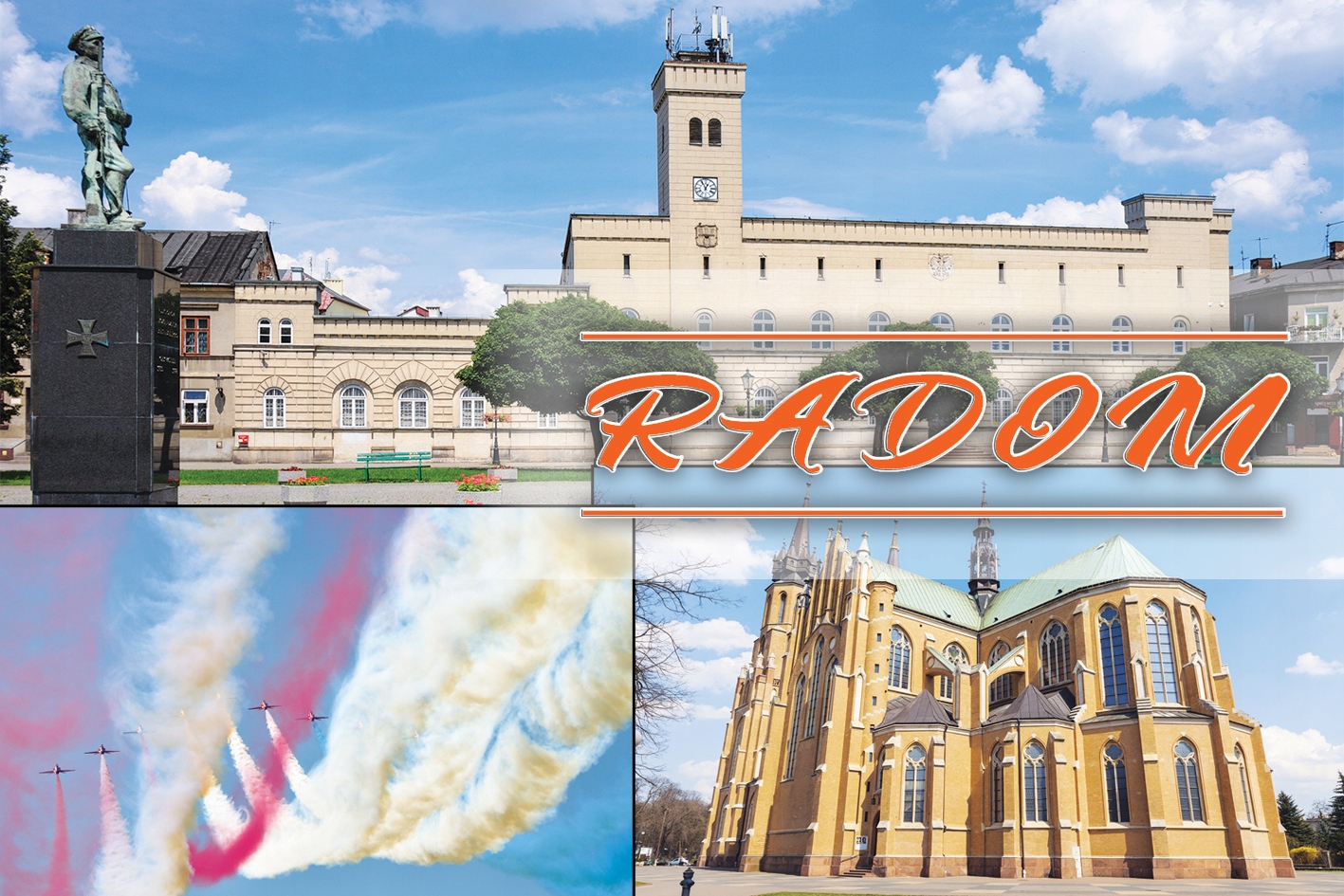 

Magnesy na lodówkę miasta - Radom