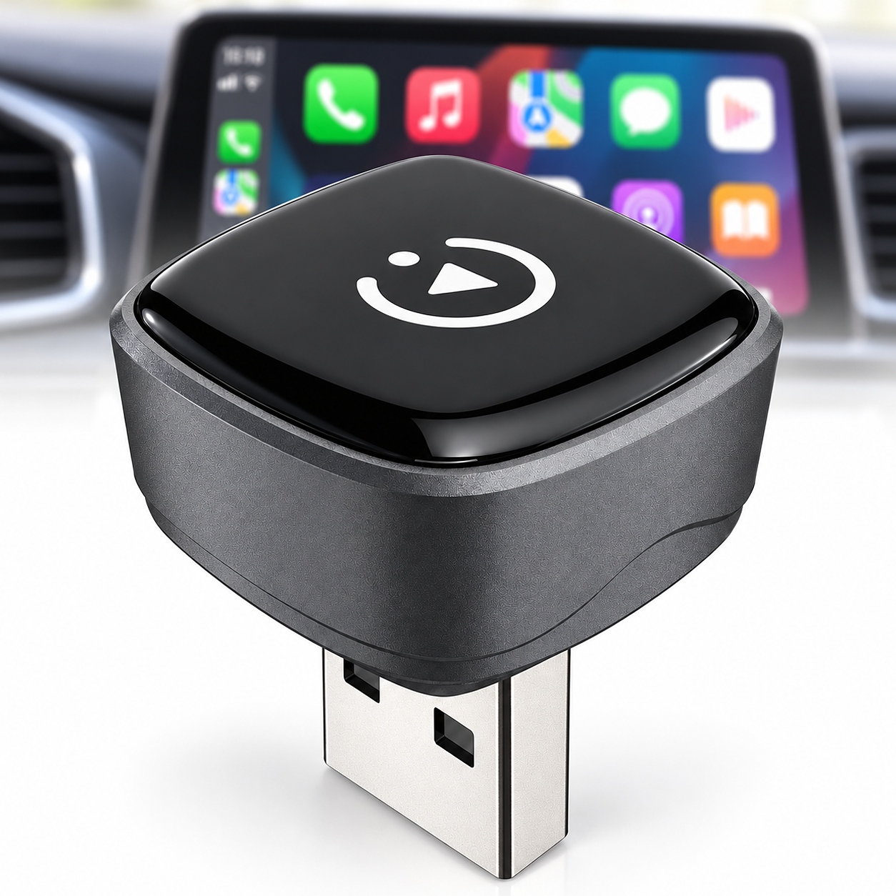 Adaptér Carlinkit Mini Ultra 5 Bezdrátový CarPlay Android Auto WiFi