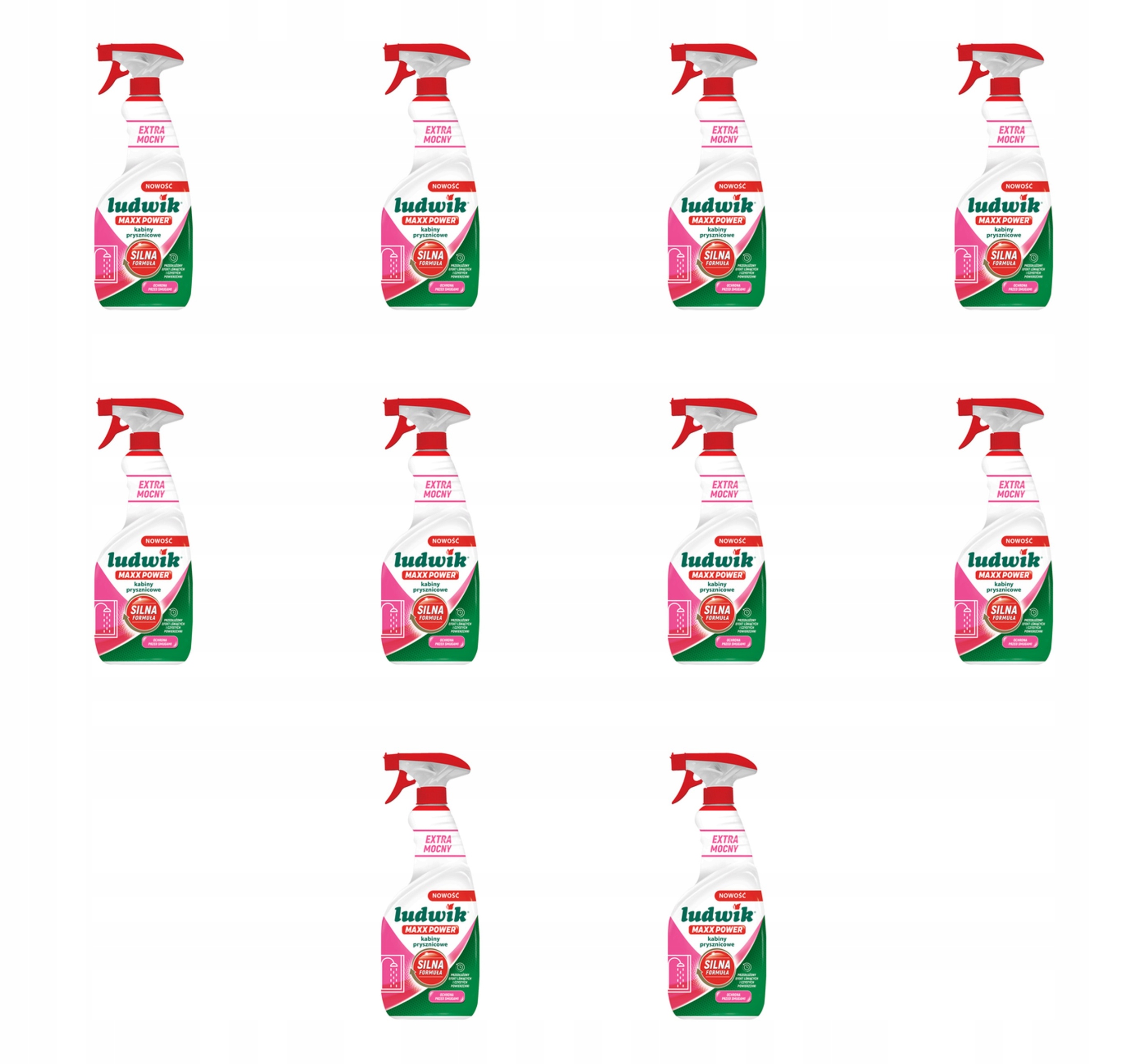 Ludwik Maxx Power sprchové kouty 600 ml X10