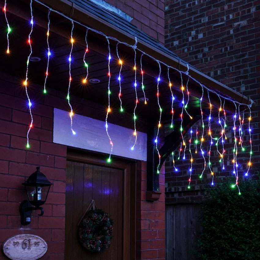 

Sople Kurtyna 100 Led Zewnętrzne 5,5M Kolorowe