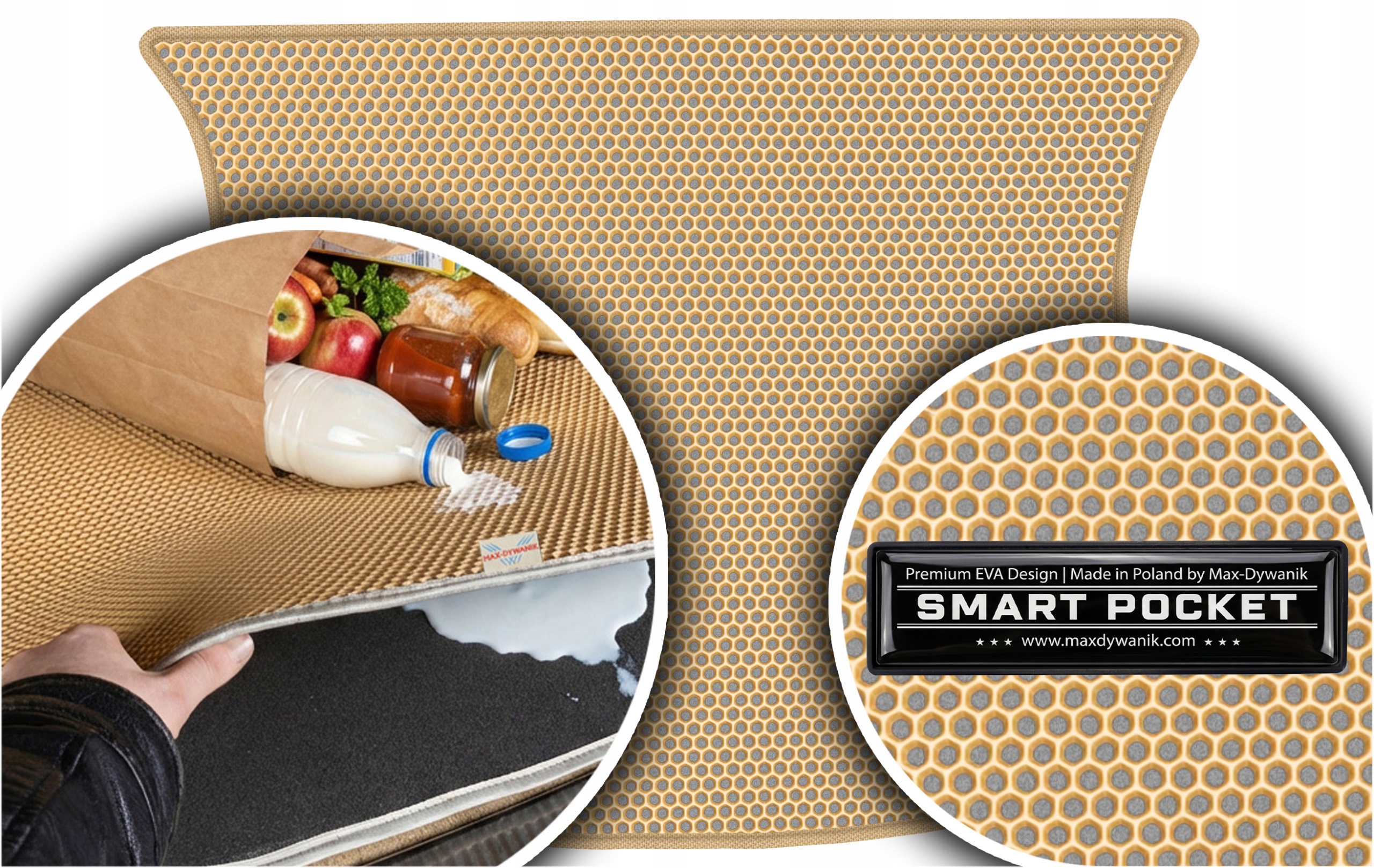 Toyota Verso Minivan 5os 2009-2018 Vložka batožinového priestoru Eva Smart Pocket Béžová