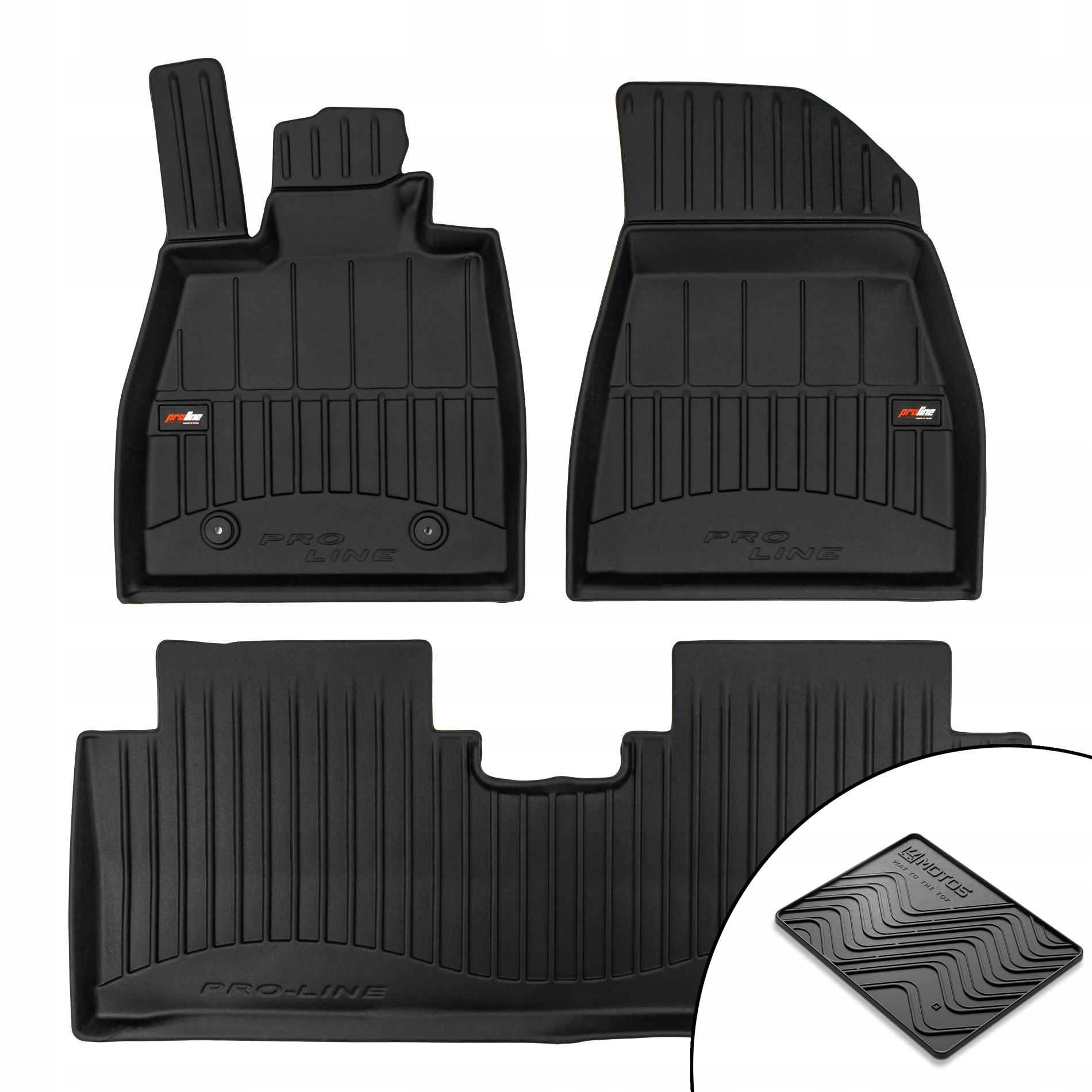 Gumové rohože 3D Byd Seal od roku 2022 rohož zdarma