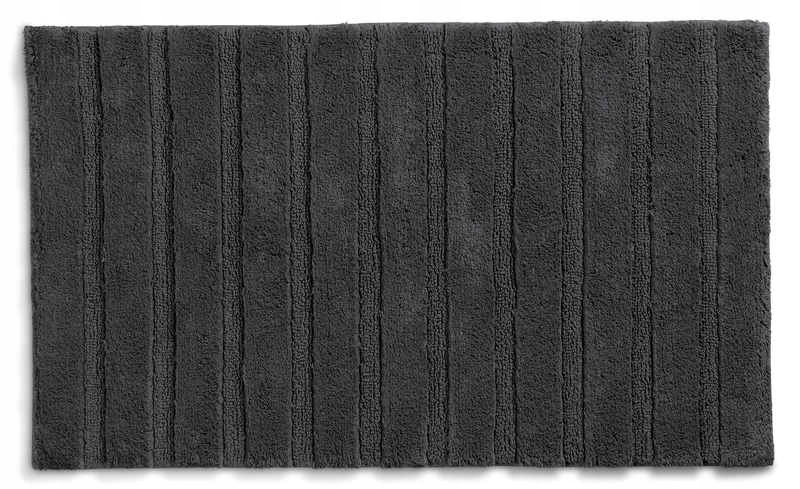Kela Kúpeľňová predložka Megan 80x50 cm bavlnená žula šedá KL-23594
