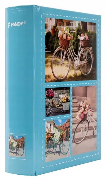 ALBUM na zdjęcia kieszeń szyty CDS 46300 na 300 zdjęć 10x15 cm opis BIKE 1