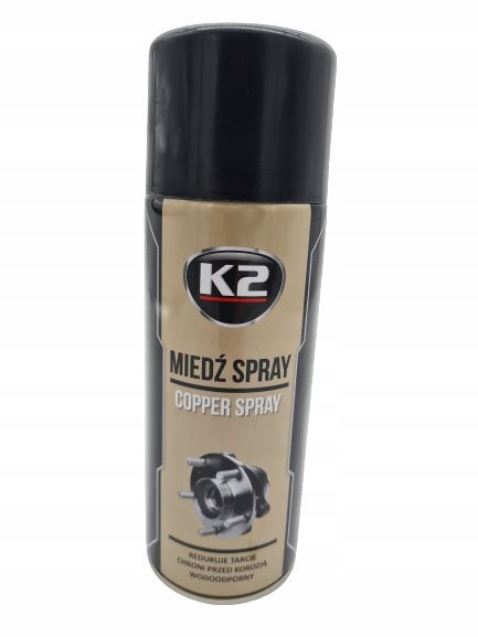 

K2 Miedź Spray Smar miedziany 400ml