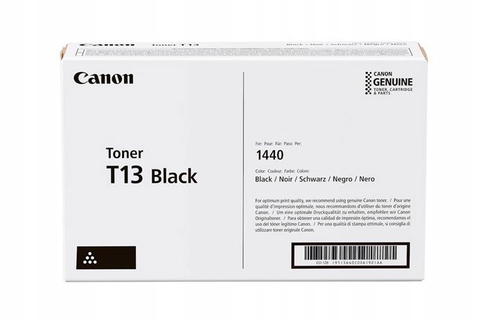 Originálny čierny toner Canon i-SENSYS X 1440i, 1440iF (T13, 5640C006)