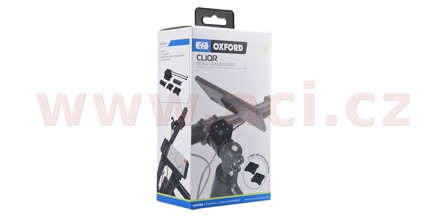 držák mobilních telefonů/kamer/navigací Cliqr, sada pro upevnění na cyklo ř