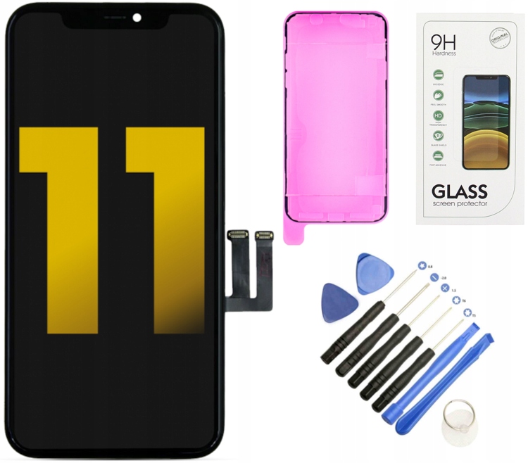 ORYGINALNY WYŚWIETLACZ LCD DO APPLE IPHONE 11 OEM | GRATISY