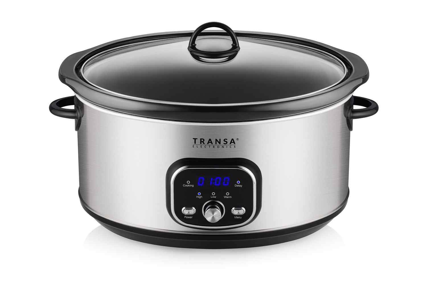 WOLNOWAR Garnek ceramiczny z PROGRAMATOREM SlowCooker TRANSA 6,5L 320W Stan opakowania oryginalne