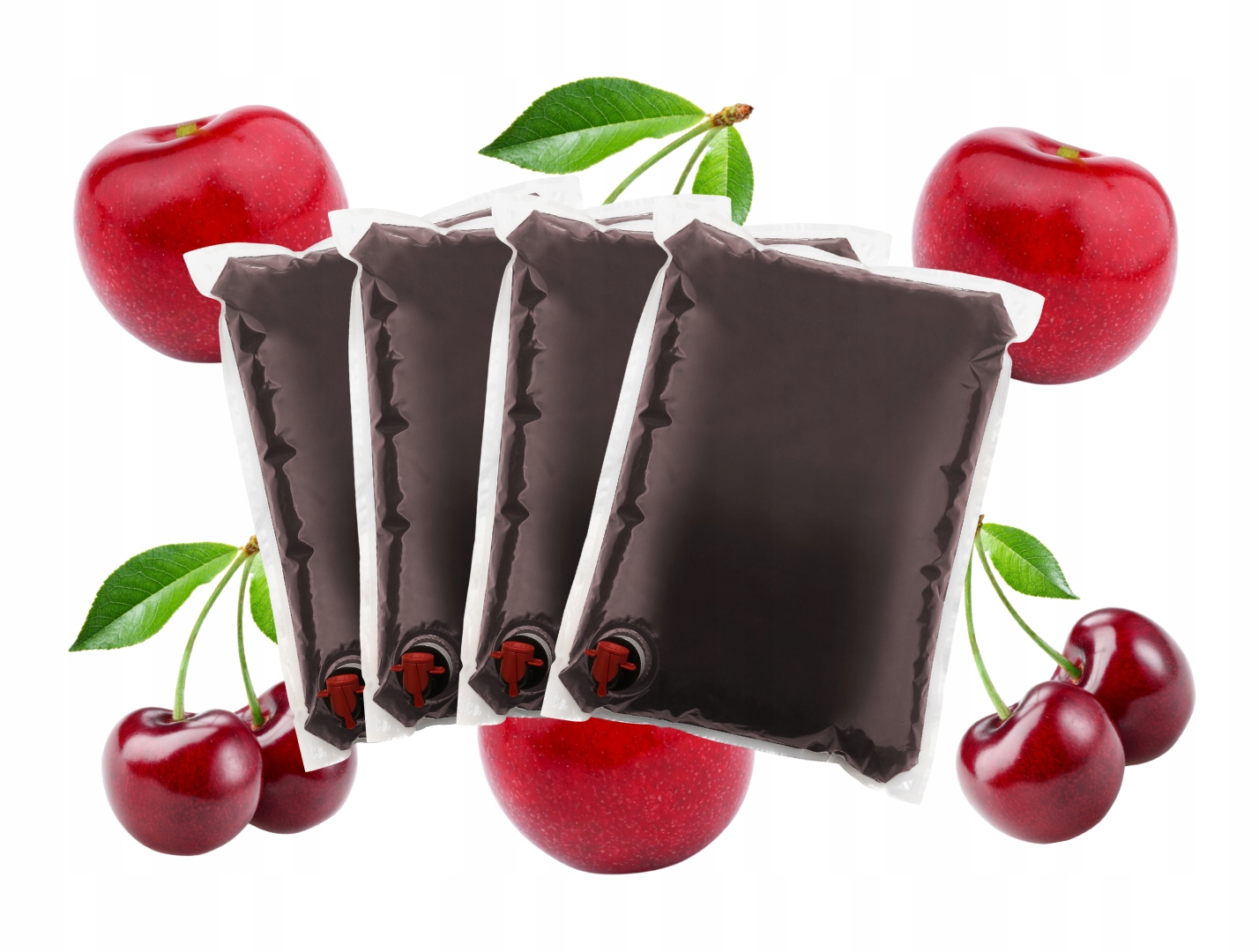 sok wiśni 100% wiśnia Nfc zestaw 4x5L
