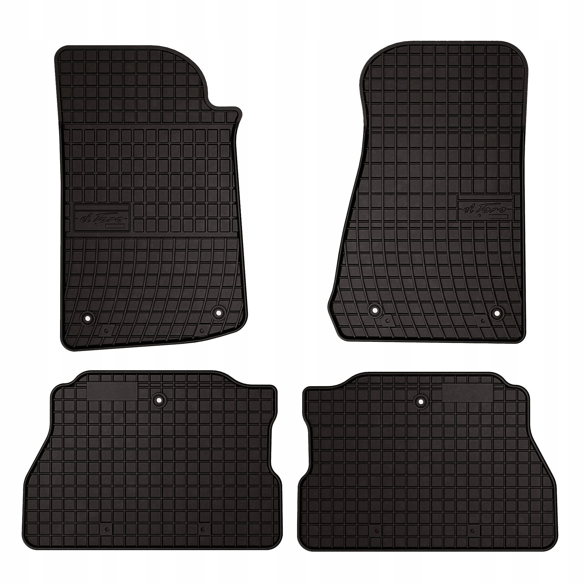 Gumové autokoberce pro vůz: Jeep Wrangler IV Rubicon terénní (2017-)