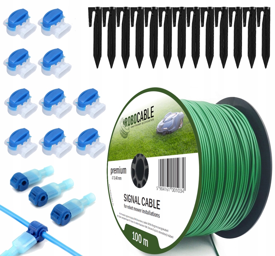 Kabel pro omezení sekačky Sada 100 m Robocable 3,4 mm