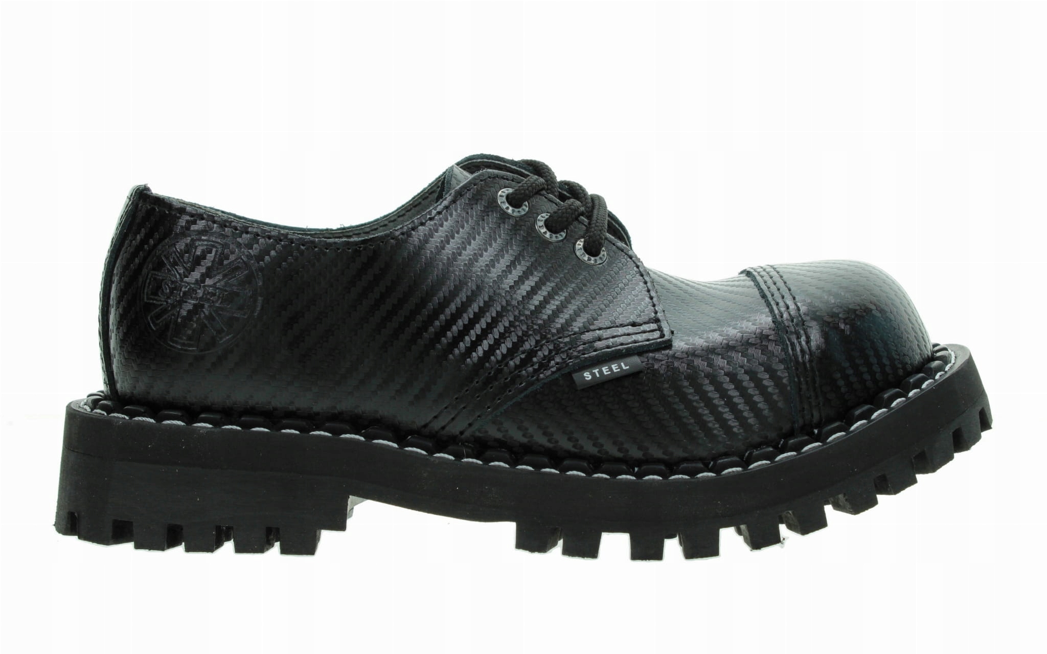 

Glany Steel Czarny (black) 3-DZIURY 101/O/D-195