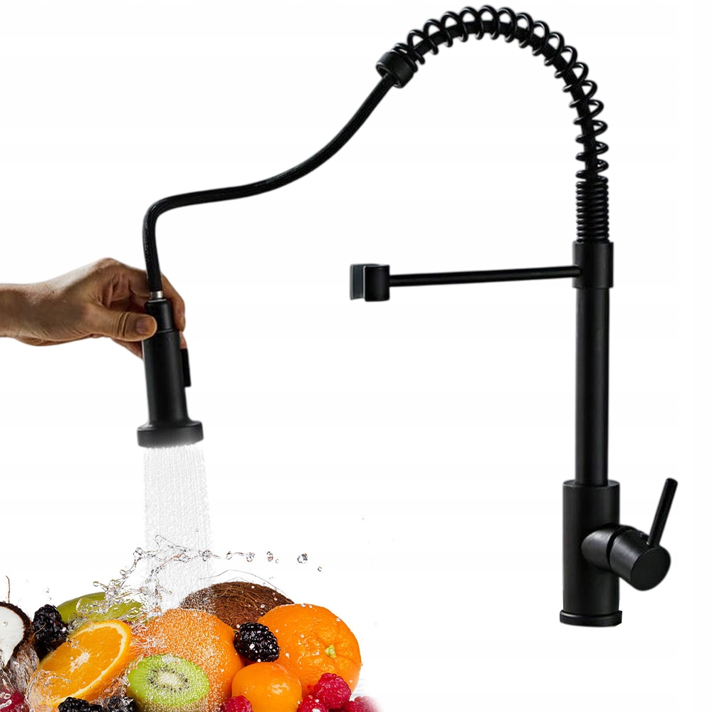 360° dřezová baterie s regulací teploty a odtahem