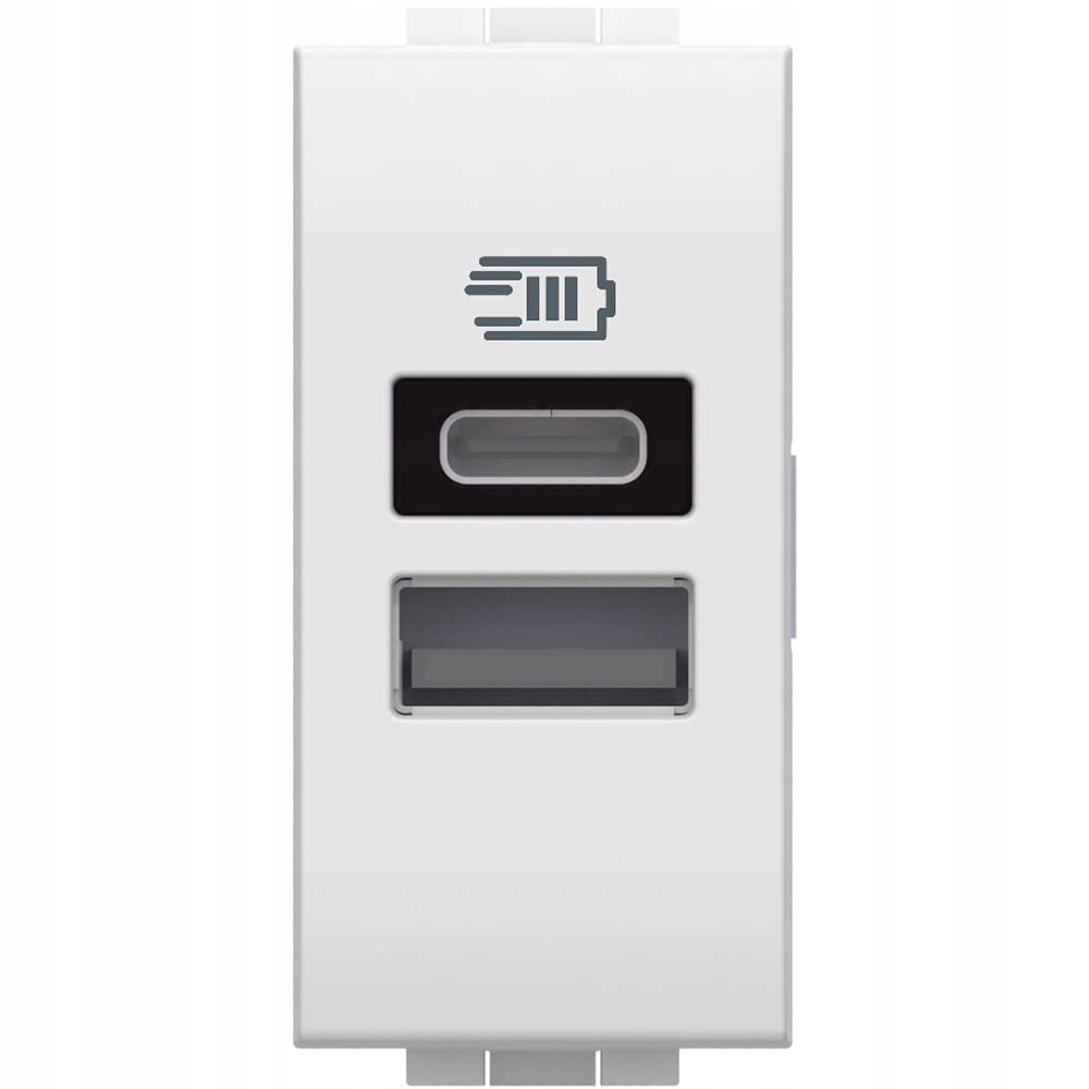 Bticino N4191Aa Ładowarka Usb z dwoma wejściami
